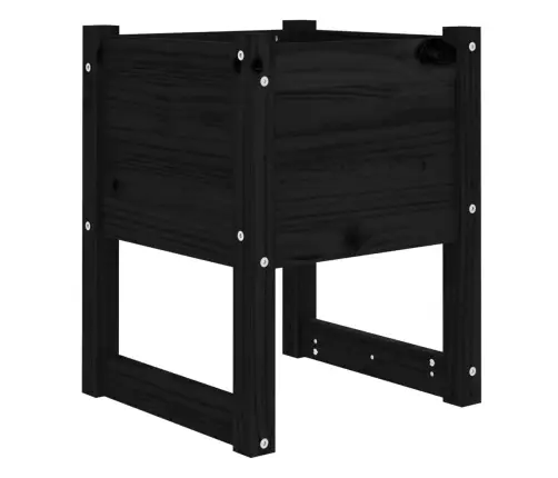 Taimekast, Must, 40X40X52,5 cm Toekas Männipuit