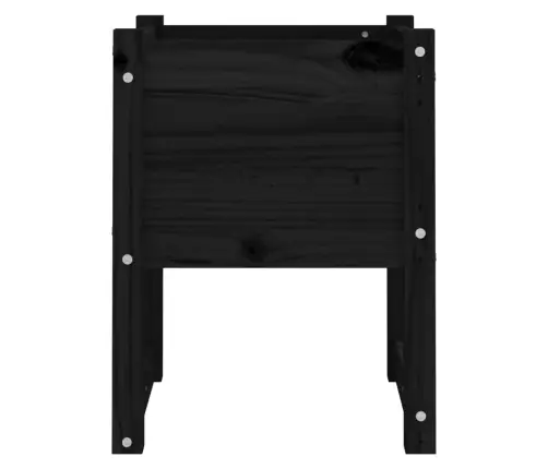 Taimekast, Must, 40X40X52,5 cm Toekas Männipuit