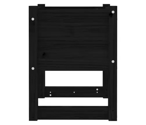 Taimekast, Must, 40X40X52,5 cm Toekas Männipuit