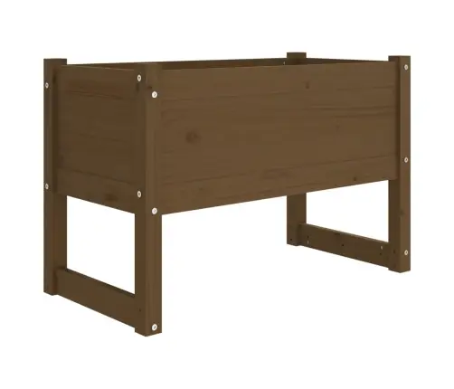 Lovelis, Medaus Rudas, 78X40X52cm Pušies Medienos Masyvas