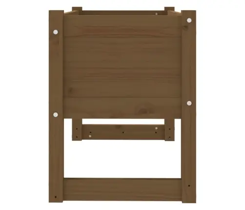 Lovelis, Medaus Rudas, 78X40X52cm Pušies Medienos Masyvas