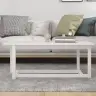 Kafijas Galdiņš, Balts, 110X55X45 Cm, Priedes Masīvkoks Vidaxl Kafijas Galdiņš, Balts, 110X55X45 Cm, Priedes Masīvkoks Vidaxl