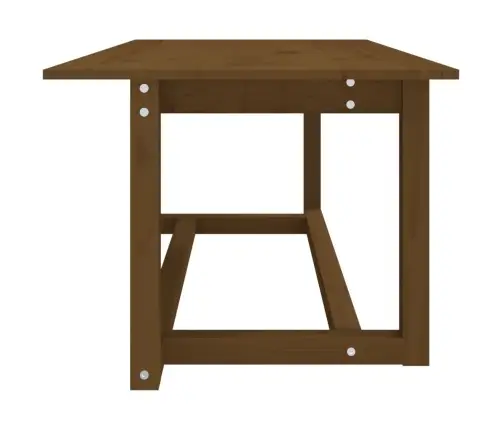 Kafijas Galdiņš, Medus Brūns, 110X55X45 Cm, Priedes Masīvkoks Vidaxl