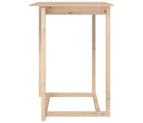 Bāra Galds, 80X80X110 Cm, Priedes Masīvkoks Vidaxl