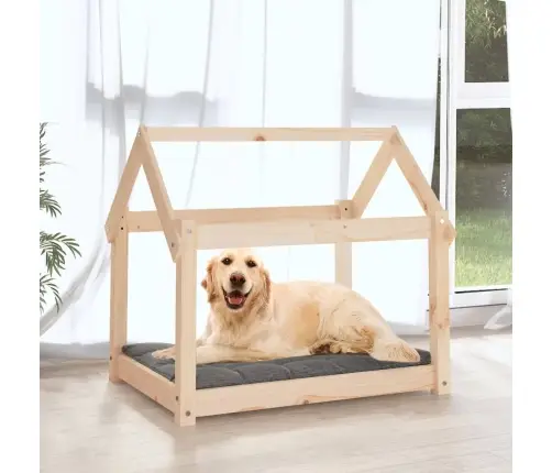 Lova Šunims, 81X60X70cm Pušies Medienos Masyvas