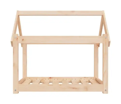 Lova Šunims, 81X60X70cm Pušies Medienos Masyvas