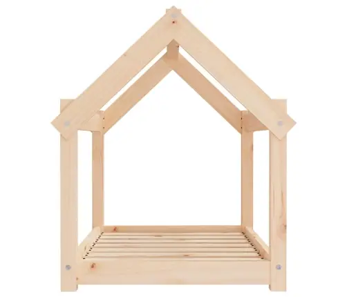 Lova Šunims, 81X60X70cm Pušies Medienos Masyvas