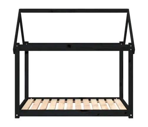 Koeravoodi, Must, 111X80X100 cm Männipuit