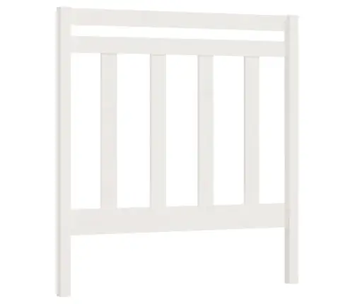 Gultas Galvgalis, Balts, 95X4X100 Cm, Priedes Masīvkoks Vidaxl Gultas Galvgalis, Balts, 95X4X100 Cm, Priedes Masīvkoks Vidaxl