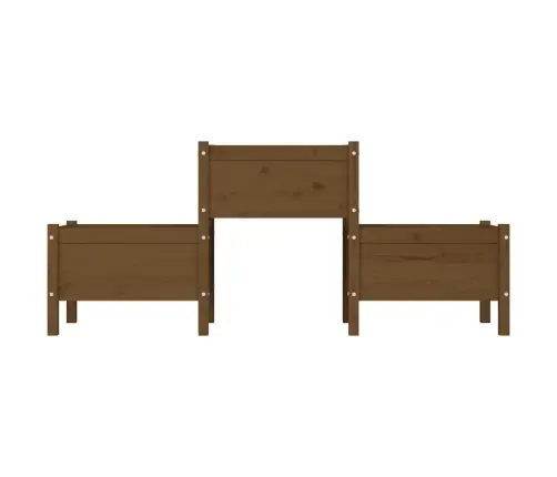 Taimekast, Meepruun, 178,5X44X75 cm Toekas Männipuit