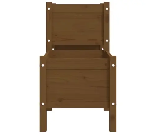 Taimekast, Meepruun, 178,5X44X75 cm Toekas Männipuit