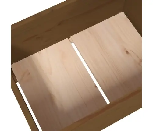 Taimekast, Meepruun, 178,5X44X75 cm Toekas Männipuit