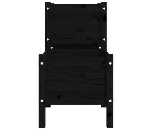 Taimekast, Must, 178,5X44X75 cm Toekas Männipuit