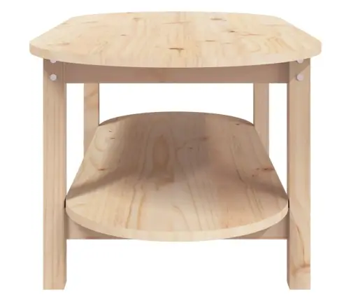 Kafijas Galdiņš, 110X55X45 Cm, Priedes Masīvkoks Vidaxl