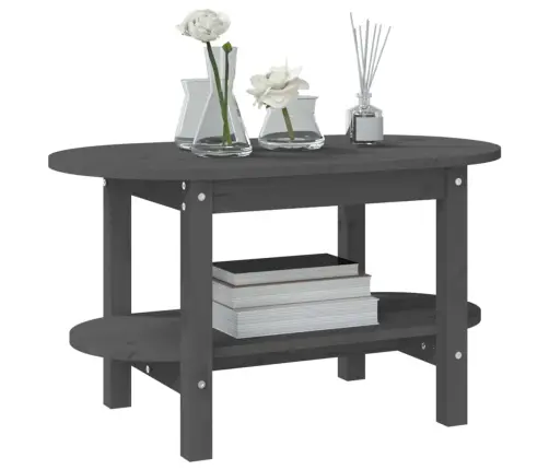 Kohvilaud, Hall, 80X45X45 cm Männipuit