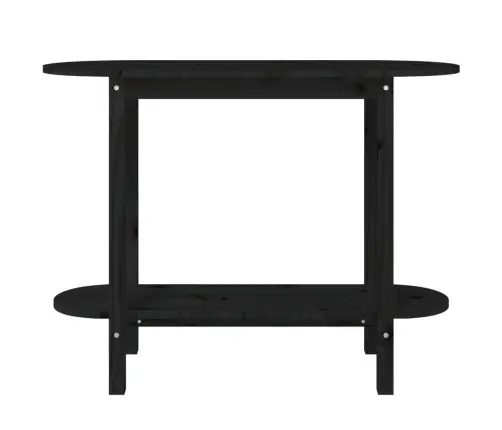 Konsoles Galdiņš, Melns, 110X40X80 Cm, Priedes Masīvkoks Vidaxl Konsoles Galdiņš, Melns, 110X40X80 Cm, Priedes Masīvkoks Vidaxl