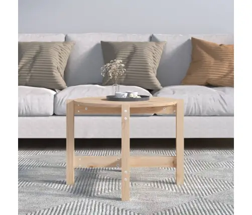 Kafijas Galdiņš, Ø 62,5X45 Cm, Priedes Masīvkoks Vidaxl