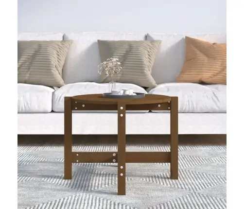 Kafijas Galdiņš, Medus Brūns, Ø 62,5X45 Cm, Priedes Masīvkoks Vidaxl Kafijas Galdiņš, Medus Brūns, Ø 62,5X45 Cm, Priedes Masīvkoks Vidaxl