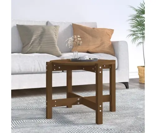 Kafijas Galdiņš, Medus Brūns, Ø 62,5X45 Cm, Priedes Masīvkoks Vidaxl Kafijas Galdiņš, Medus Brūns, Ø 62,5X45 Cm, Priedes Masīvkoks Vidaxl