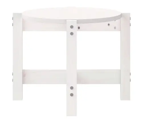 Kohvilaud, Valge, 87X48X35 cm Männipuit