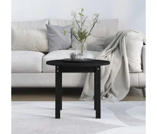 Kohvilaud, Must, Ø 55X45 cm Männipuit Kohvilaud, Must, Ø 55X45 cm Männipuit