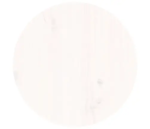 Kafijas Galdiņš, Balts, Ø 35X35 Cm, Priedes Masīvkoks Vidaxl