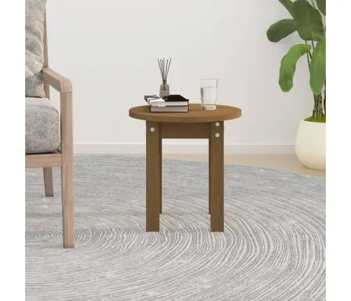 Kafijas Galdiņš, Medus Brūns, Ø 35X35 Cm, Priedes Masīvkoks Vidaxl Kafijas Galdiņš, Medus Brūns, Ø 35X35 Cm, Priedes Masīvkoks Vidaxl