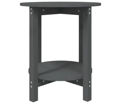 Kafijas Galdiņš, Pelēks, Ø 55X60 Cm, Priedes Masīvkoks Vidaxl Kafijas Galdiņš, Pelēks, Ø 55X60 Cm, Priedes Masīvkoks Vidaxl