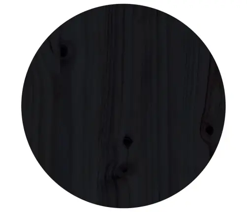 Kavos Staliukas, Juodas, 40X60cm Pušies Medienos Masyvas