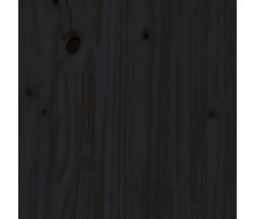 Kavos Staliukas, Juodas, 40X60cm Pušies Medienos Masyvas