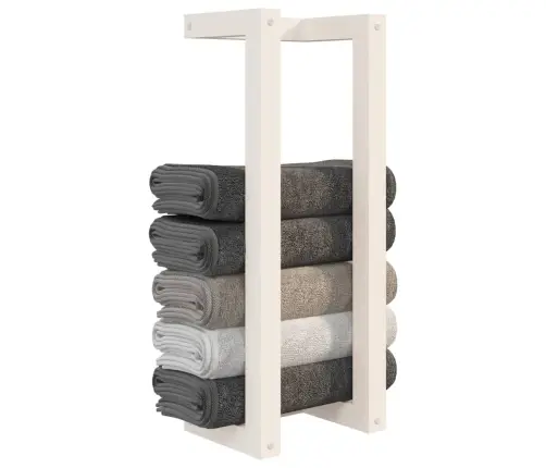 Rätikuriiul, Valge 23 X 18 X 60 cm Männipuit