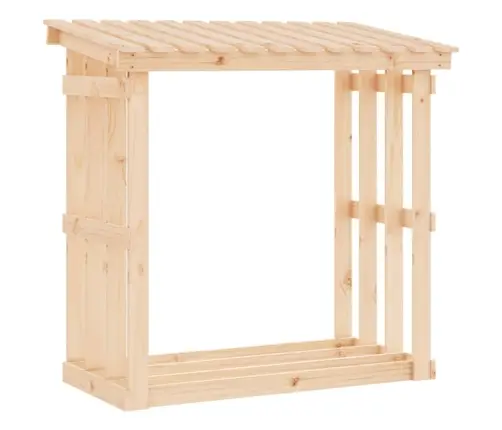 Malkas Plaukts, 108X64,5X109 Cm, Priedes Masīvkoks Vidaxl