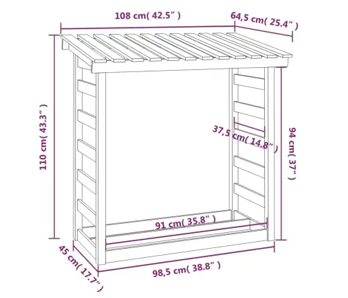 Malkas Plaukts, Balts, 108X64,5X110 Cm, Priedes Masīvkoks Vidaxl