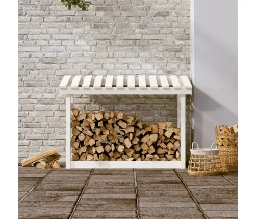 Malkas Plaukts, Balts, 108X64,5X78 Cm, Priedes Masīvkoks Vidaxl