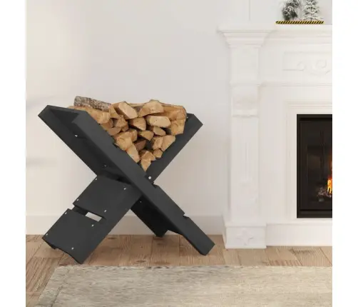 Küttepuude Alus, Hall, 47 X 39,5 X 48 cm Männipuit