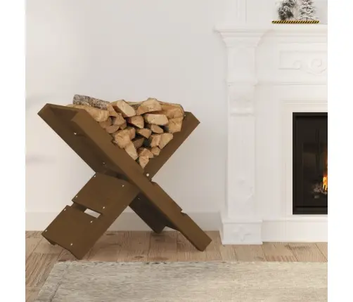 Malkas Statīvs, Medus Brūns, 47X39,5X48 Cm, Priedes Masīvkoks Vidaxl