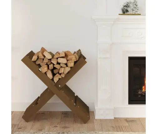 Malkas Statīvs, Medus Brūns, 47X39,5X48 Cm, Priedes Masīvkoks Vidaxl