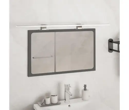 Spoguļa Led Lampas, 13 W, Silti Baltas, 80 Cm, 3000 K Vidaxl