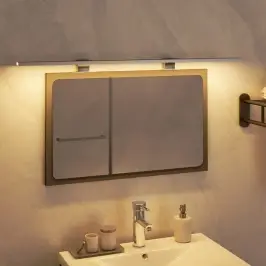 Spoguļa Led Lampas, 13 W, Silti Baltas, 80 Cm, 3000 K Vidaxl