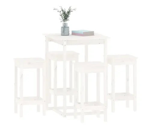 5-Osaline Baarikomplekt, Valge Männipuit