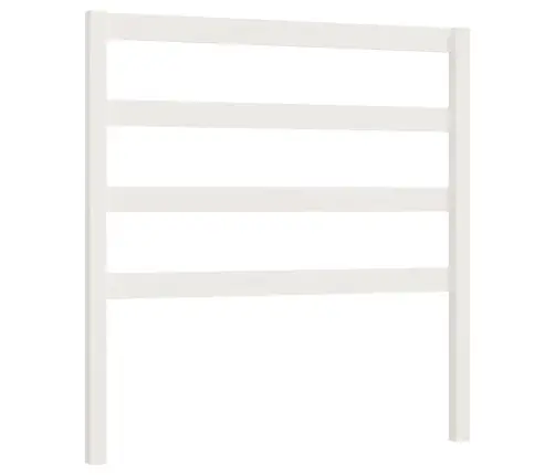 Izvelkama Gulta, Balta, 2X(90X190) Cm, Priedes Masīvkoks Vidaxl