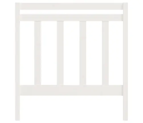 Izvelkama Gulta, Balta, 2X(90X190) Cm, Priedes Masīvkoks Vidaxl