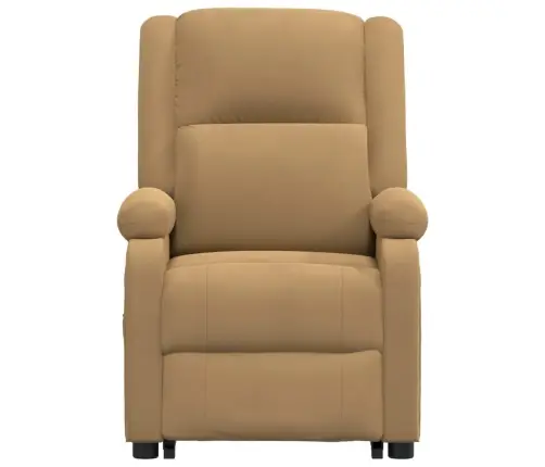 Masāžas Krēsls, Paceļams, Brūns Samts Vidaxl