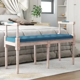 Sols, 110X40X70 Cm, Zils Samts Vidaxl