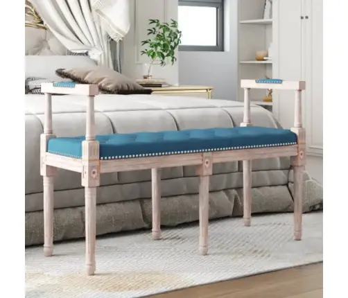 Sols, 110X40X70 Cm, Zils Samts Vidaxl