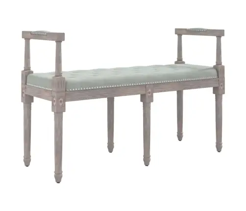 Sols, Gaiši Pelēks, 110X40X70 Cm, Samts Vidaxl