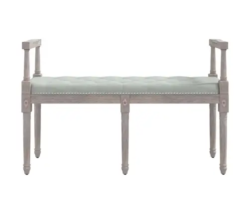 Sols, Gaiši Pelēks, 110X40X70 Cm, Samts Vidaxl