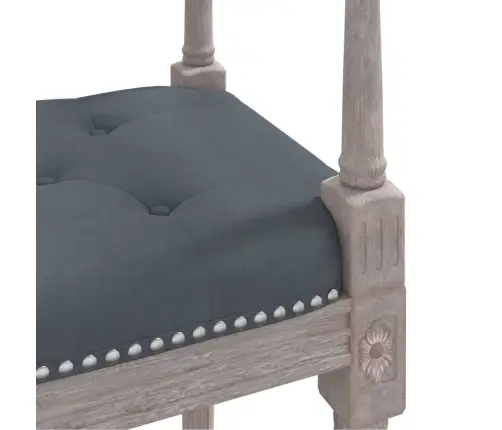 Sols, 110X40X70 Cm, Tumši Pelēks Samts Vidaxl