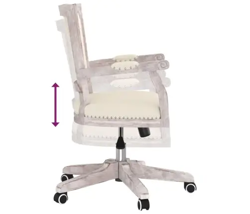 Biroja Krēsls, Grozāms, Lins Vidaxl