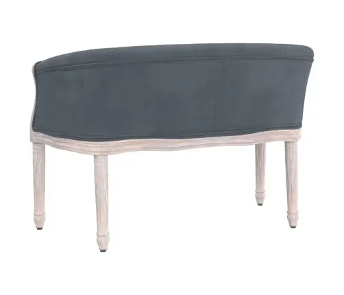 Sols, Tumši Pelēks, 98X56X69 Cm, Samts Vidaxl